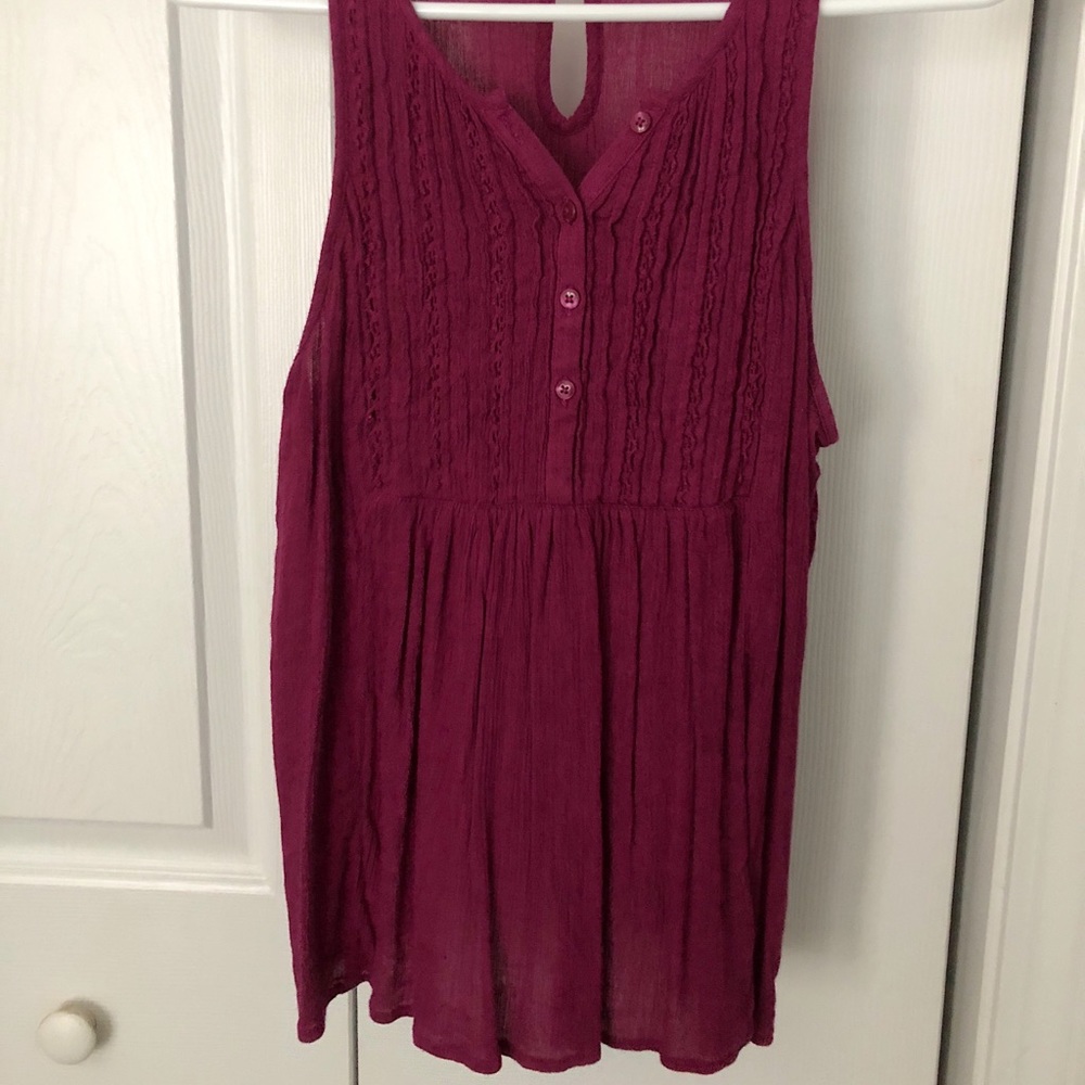 Purple American Eagle Tank